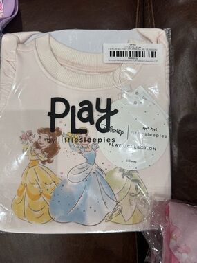 Little Sleepies Disney Princess Dream Play Collection Sweatshirt